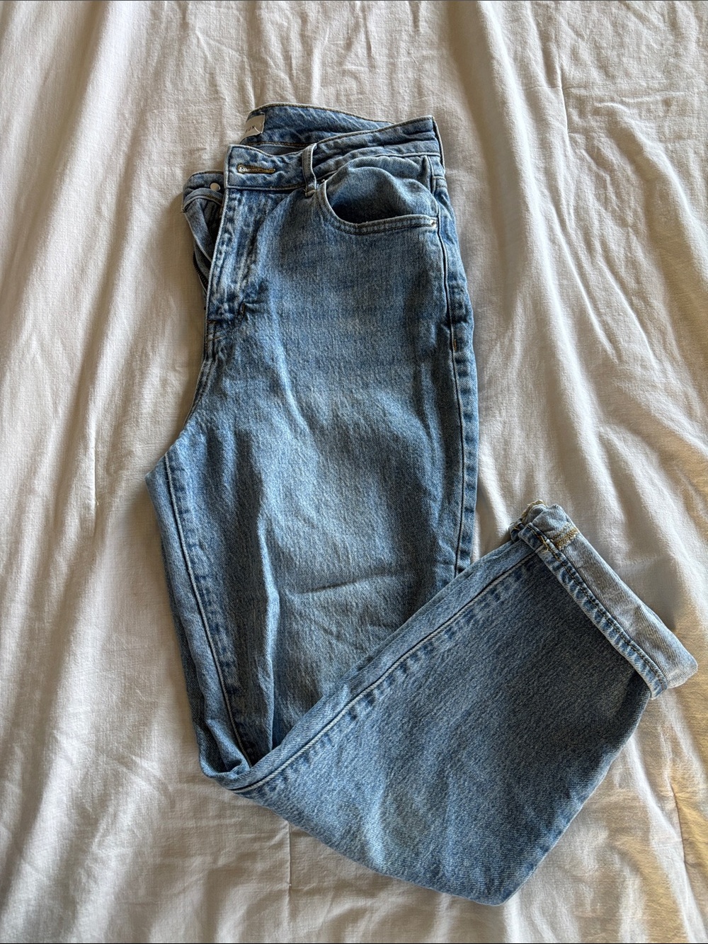 PacSun Light Blue High-Rise Mom Jeans